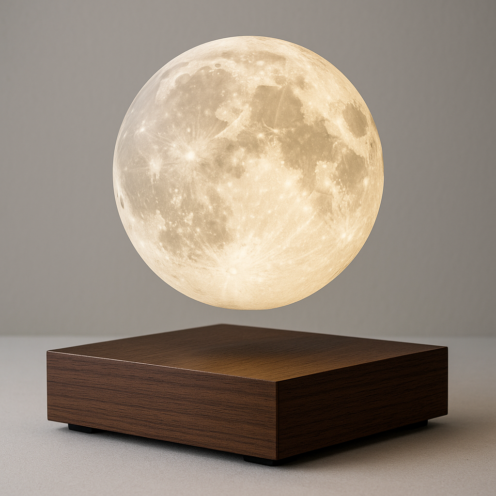 Floating LED Moon Lamp